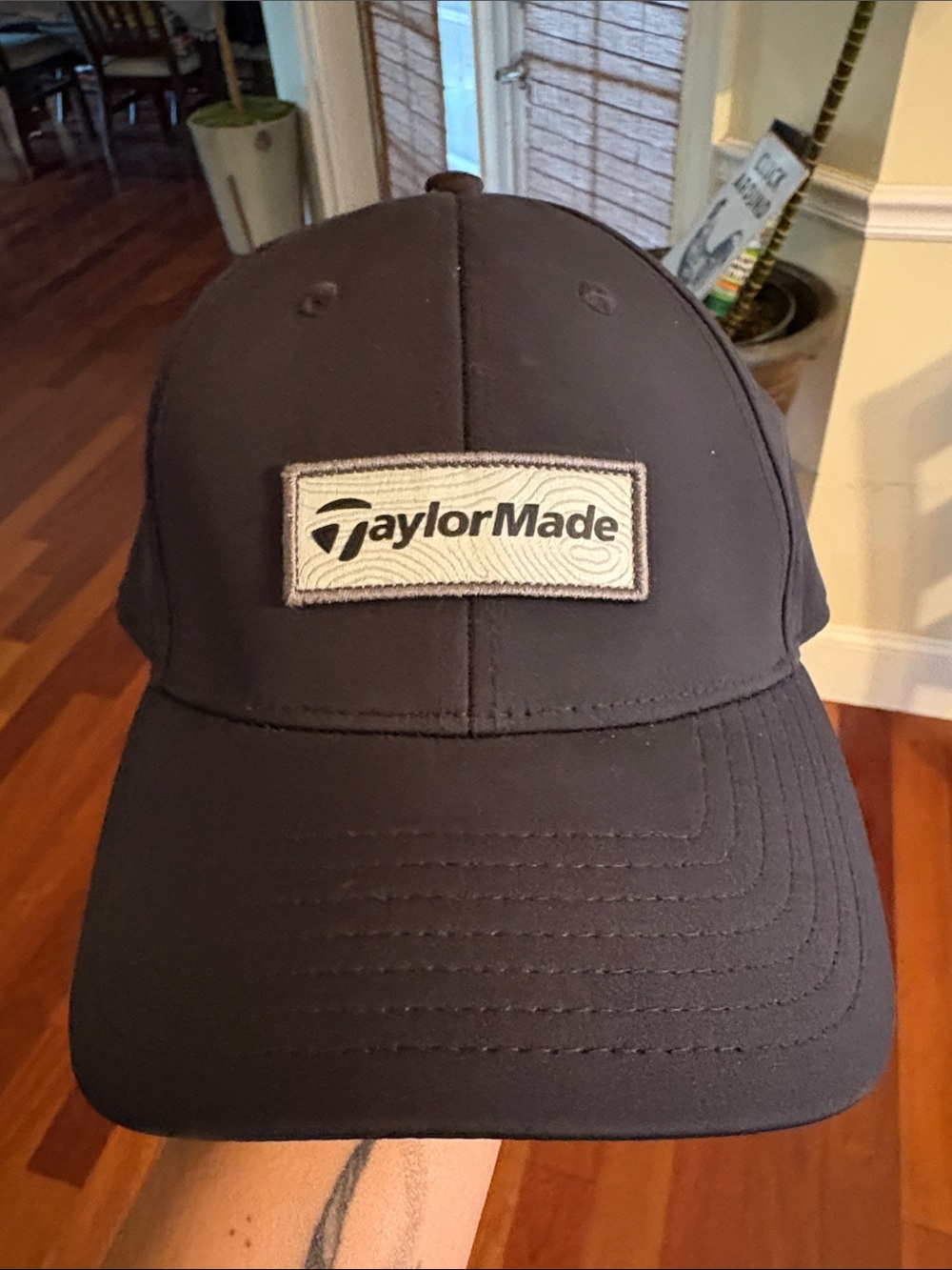 TaylorMade Black Patch Logo Golf Hat